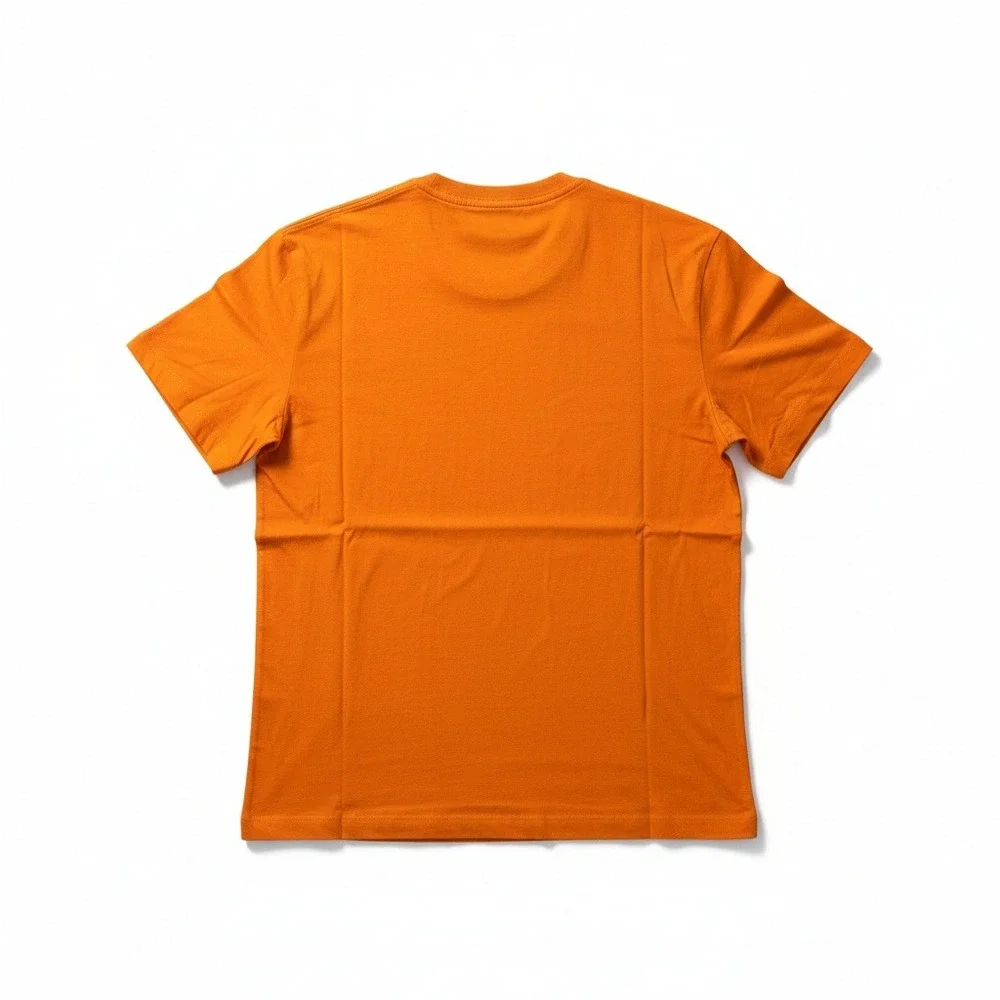 True‎ Religion Mens Orange Buddha Guitar Graphic T Shirt Medium Style 700042
